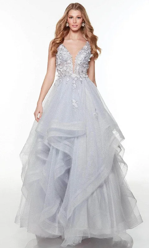 Alyce Paris 61235 - Frilled Skirt Ballgown