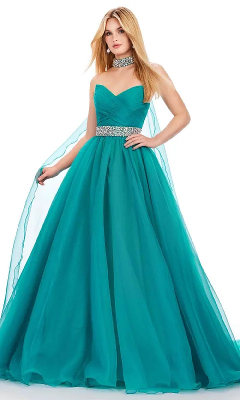 Ashley Lauren 11565 - Sweetheart Beaded Choker Ballgown