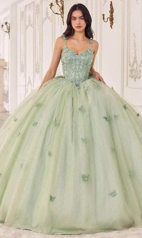 Ladivine 15718 - Butterfly Applique Ballgown