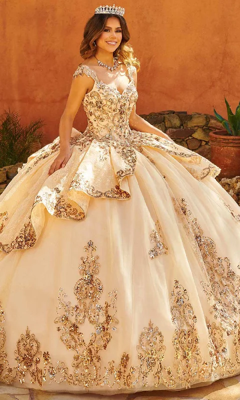 Rachel Allan MQ3093 - Bow Back Quinceanera Ballgown